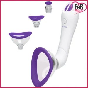 Doc Johnson Bloom Vajina ve Klitoral Uyarım Emme Vibratör