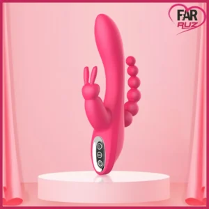 Farruz 3’ü 1 Arada Anal Vajinal ve Klitoris Tavşan Vibratör