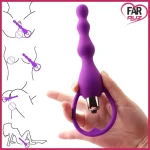 Farruz Smooth Boncuk Butt Plug Anal Vibratör