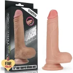 Lovetoy Nature Cock 18 Cm Çift Katlı Dildo